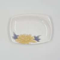 Assiettes rectangulaires en mélamine 100% plastique de différentes tailles, écologiques, plateaux en mélamine pour hôtel
