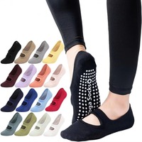 Aérobic femme danse méditer Zen Fitness sport sol antidérapant professionnel Pilates Yoga chaussettes