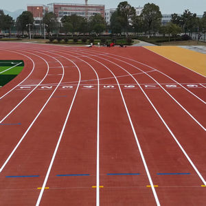 Inolp IAAF รางวิ่งสำเร็จรูปพื้นสำหรับกีฬากลางแจ้งทำจาก PP ได้รับการรับรอง - Product Image 1