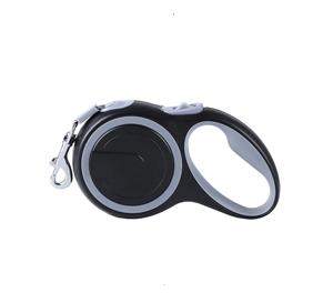 Correa Retráctil de Lujo para Perros de 5m, Gris y Negra, Personalizada, con Liberación Rápida, Diseño Duradero para Perros de hasta 50kg, Venta al Por Mayor, OEM, ODM - Product Image 2