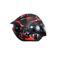 2025 haute qualité classique Double lentille ABS casque de moto détachable protège-dents DOT authentification casque de moto
