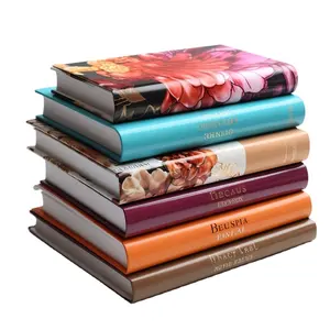 Impression de livres à couverture rigide OEM Livres décoratifs à couverture rigide de haute qualité pour impression personnalisée