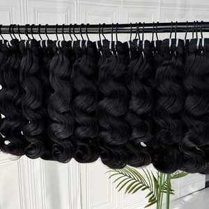 <b>Body</b> <b>Wave</b> Human Hair Bundles Raw Virgin Hair Natural Look Full Density Wholesale Supply Hair Extensions - Product Image 3