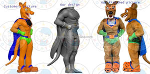 <span class=keywords><strong>Disfraz</strong></span> de mascota humana 3D personalizado de alta calidad/disfraces de Mascota de <span class=keywords><strong>hombre</strong></span> <span class=keywords><strong>gordo</strong></span> - Product Image 3