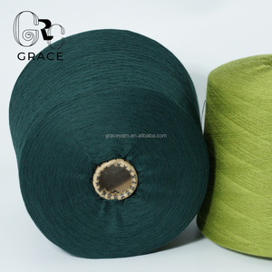 Filato <span class=keywords><strong>Misto</strong></span> 50% <span class=keywords><strong>Cashmere</strong></span> 50% <span class=keywords><strong>Lana</strong></span> Lavabile 2/26NM Superfine Tinto per Macchine da Maglieria <span class=keywords><strong>e</strong></span> Tessitura 16,5 Micron - Product Image 6