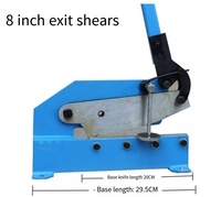 Petite cisaille manuelle à guillotine pour le fer mince acier cuivre aluminium fil de fer coupe cisaillement manuel outils de coupe de métal