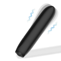 Starker Schock-Vibrator mit Frequenzvibration, Silikon + ABS Material, USB Aufladbar, Täglich Wasserdicht, Multi-Geschwindigkeitsmodus 10