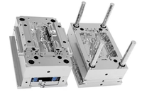 Moldes de Inyección de Acero Personalizados para Piezas de Plástico de Electrodomésticos, Opciones de Múltiples Cavidades, Superficie con Acabado Arenado para Uso Industrial