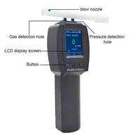Dernier modèle d'éthylotest rechargeable, éthylotest à écran tactile, détecteur d'alcool par souffle