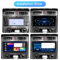 Lecteur multimédia de voiture stéréo Android 4/8core 2 + 32G pour Mercedes Benz W203 W209 W219 a-class A160 c-class C180 C200 CLK200 C230