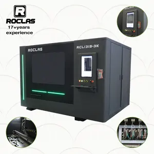 10% discount! Fiber laser cutting machine 3000w 1500*1300mm new design with full cover