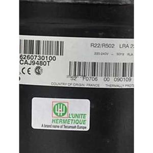 Compresseur de réfrigérateur Tecumseh TAJ4519Z 220V/380V pour congélateur - Product Image 2