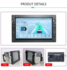 7inch Carplay đài phát thanh xe cho VW Passat B5 MK4 MK5 Golf 4 Polo Bora Jetta T5 2 DIN GPS navigation FM âm thanh stereo đơn vị đứng đầu - Product Image 2