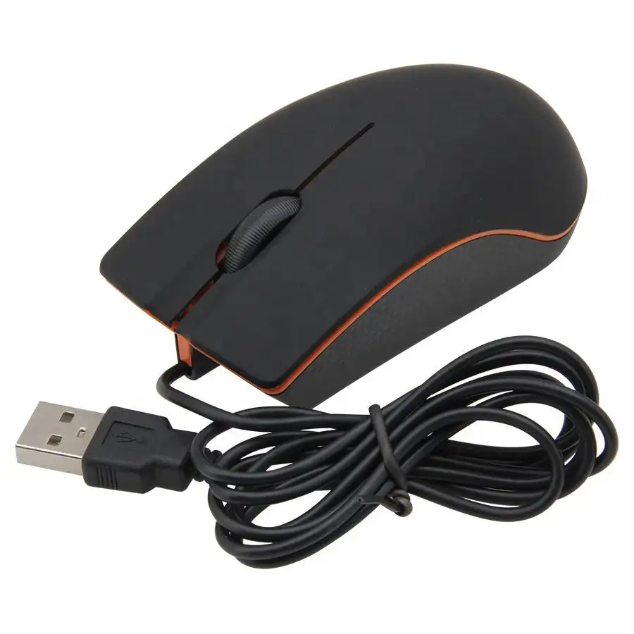 Hochwertige Home Office Wired Mouse Matti erte Oberfläche Optischer USB-Computer Zubehör für PC Laptop