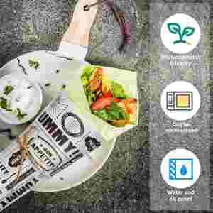 Feuilles de papier alimentaire personnalisées résistantes à l'huile, papier ciré, emballage alimentaire, papier anti-graisse jetable - Product Image 4