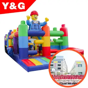 Y&G Popular Inflatable Obstacle Course | Free Custom Design, 30+ Design Cases Available, On-Site Installation Guidance