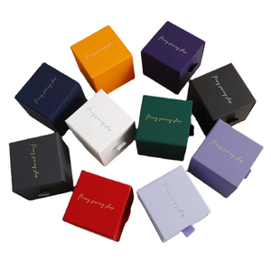 Biểu Tượng Tùy Chỉnh/Có Kích Thước Các Tông Đồ Trang Sức Hộp Quà Tặng Thiết Lập Trượt Ngăn Kéo Nắp Miếng Bọt Biển Matt Cán Cho Vòng Cổ <span class=keywords><strong>Nox</strong></span> Đồ Trang Sức Bao Bì - Product Image 2