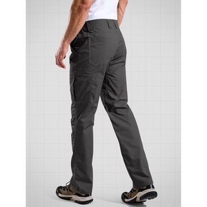 Men's Cargo <b>Pants</b> Water Resistant Ripstop Tactical <b>Work</b> <b>Pants</b> Lightweight Outdoor Hiking <b>Pants</b> Elastic Waist Button Fly Canvas - Product Image 2