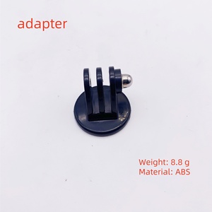 Adaptador de Trípode para Cámara de Acción con Tornillo de 1/4" para GoPro <span class=keywords><strong>Hero</strong></span> <span class=keywords><strong>Max</strong></span> Fusion Insta360 X5 DJI Osmo 6 - Product Image 1