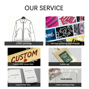 เสื้อแจ็คเก็ตทำงานฤดูหนาวสำหรับผู้ชาย เป็นมิตรกับสิ่งแวดล้อม ระบายอากาศได้ดี สวมใส่สบาย ผลิตจากโพลีเอสเตอร์/ผ้าฝ้าย อุ่น กันลม ทนทาน น้ำหนักเบา - Product Image 6