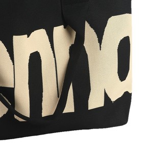 Bolsa de Compras de Hombro de Nylon Jacquard con Diseño de Dibujos Animados Personalizado de Fábrica, Bolsa Tote Casual de Gran Capacidad con Abertura Superior - Product Image 3