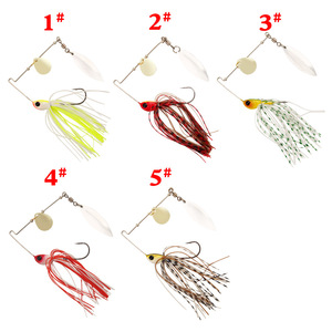 Leurre Spinner transfrontalier 10,5g pour la pêche au bar en eau douce et en mer, appât de fond XY 325 - Product Image 2