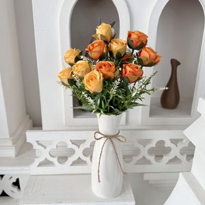 Ramos de Rosas Artificiales de Seda al por Mayor para Decoración del Hogar, para el Día de la Madre, Pascua, Navidad, Año Nuevo, Halloween - Product Image 4