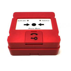 Detector de Humo Manual Reconfigurable TANDA TX3142E, Tipo Recuperable, Alarma de Incendio Direccionable, 15-28VDC, Rojo - Product Image 1