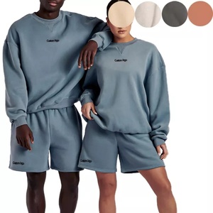 Wholesale Spring New Style Sporty Embroidered Custom Printing Mens Unisex <b>Knitted</b> Breathable Gym Tracksuit <b>Sets</b> - Product Image 1