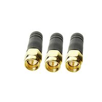 Mini antenne 2,4 GHz 2dBi RP-SMA mâle pour routeur WiFi - Petite antenne avec connecteur SMA omnidirectionnelle
