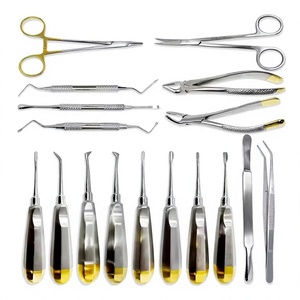 Juego de Instrumentos de Cirugía Dental de 17 Piezas, Kit de Acero Inoxidable para Procedimientos Quirúrgicos Orales por MEDICAB INSTRUMENTS - Product Image 1