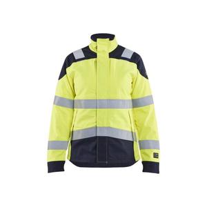BLAKLADER - 496915123389L Veste Multinorm Inherent pour femme Hi-vis Yellow/Navy blue - EAN 7330509640883 FLAME RESISTANT WORKWEAR - Product Image 1