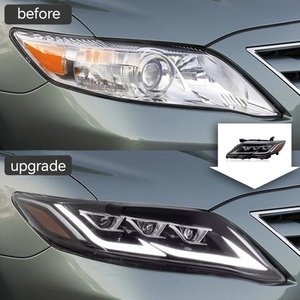 ไฟหน้าเลเซอร์รุ่นใหม่ล่าสุดสำหรับรถยนต์โตโยต้า แคมรี่ ปี 2010-2011 พร้อมไฟเดย์ไลท์และไฟเลี้ยว คุณภาพสูง อุปกรณ์ตกแต่งรถยนต์ - Product Image 4