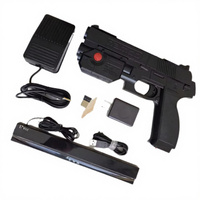Accessoire de jeu d'arcade PC avec 4 capteurs LED pour Time Crisis 1, pistolet d'arcade sans fil USB