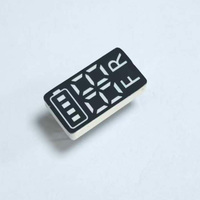 Pantalla LED Profesional Personalizada de 7 Segmentos, Módulo Indicador de Batería de 2 Dígitos para Máquinas de Manicura Eléctricas