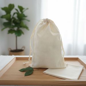 Bolsa de algodón ecológica para zapatos, con cordón, personalizada con logo impreso, para ropa, embalaje, regalos, bolsa antipolvo, ¡Gran oferta! - Product Image 2