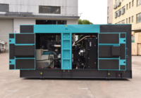 Générateur diesel silencieux 1500 tr/min, moteur à faible vitesse haute efficacité et contrôleur SmartGen pour station de base