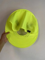 Casque de sécurité à visière complète, casque de chantier, protège le cou, protège la tête des rayons du soleil avec une haute réflectivité