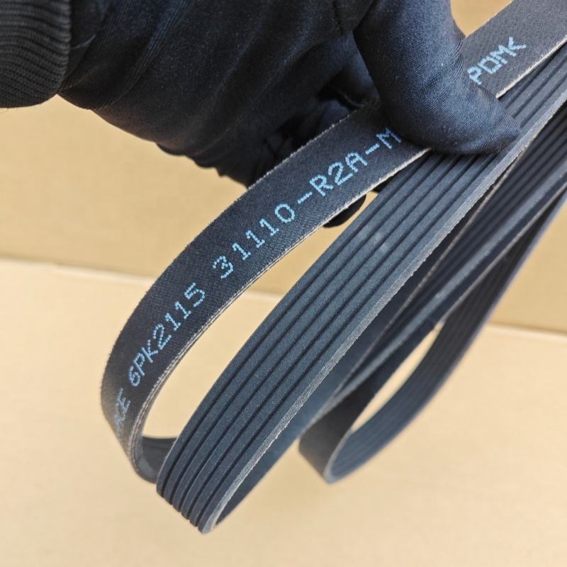 R2A Engine Belt OEM:31110-R2A-M12 6PK2115 H-ONDA V-EZEL 1.8-liter Displacement Engine Engine Drive Belt Belt Parts Image 4