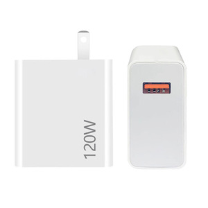 Cargador USB de alta calidad de 120W, carga rápida 3,0 para iPhone 14 13 12 Xiaomi 13 Samsung, cargador de carga rápida de pared para teléfono móvil Ada - Product Image 3