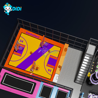 Machine de jeu d'arcade de terrain de jeu d'intérieur directe d'usine avec le nouveau basket-ball électronique pour le parc de sports