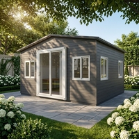 Livraison Rapide Maison Conteneur Extensible Écologique Moderne Pliable Préfabriquée Modulaire pour Location Scolaire et Atelier