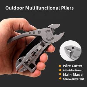 Llave Multifunción Plegable, Destornillador, Alicates para Reparación de Motocicletas, Herramienta Portátil, Venta al Por Mayor - Product Image 4