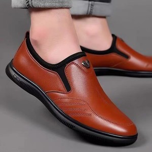 Zapatillas Casuales de Hombre Estilo Oxford Langge PU, Mocasines Baratos con Forro de Malla, Zapatos de Vestir para Caminar - Product Image 5