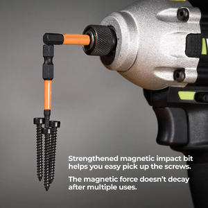 Embouts <span class=keywords><strong>de</strong></span> tournevis magnétiques à tête hexagonale à impact <span class=keywords><strong>de</strong></span> qualité industrielle <span class=keywords><strong>de</strong></span> qualité supérieure Embouts usinés CNC S2 OEM <span class=keywords><strong>de</strong></span> précision métrique en acier - Product Image 6