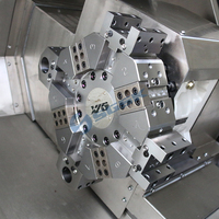 Máquina de torno inclinado CNC Centro de torneado CNC de 3 ejes TCK50A Controlador GSK Máquina de torneado de torno Máquina de torneado CNC de precisión