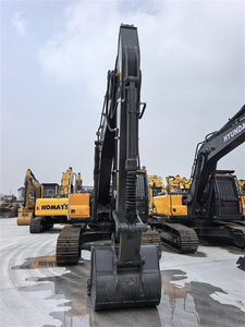En stock, excavatrice sur chenilles Hyundai HX220HD d'occasion, 22 tonnes, moteur Cummins, robuste, pour travaux de terrassement - Product Image 4