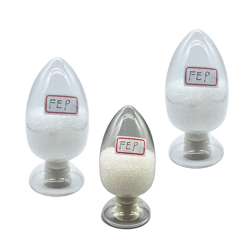 Venta al por mayor precio barato blanco transparente partículas DS610A FEP resina para película