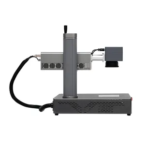 Máquina de gravação a laser portátil de alta qualidade 3W 5W Máquina de impressão em vidro, plástico, madeira, não metal, superfície