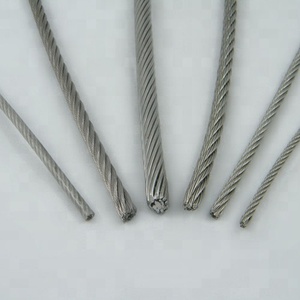 Câble en acier inoxydable AISI 304 316, fil métallique, câble, galvanisé, fabricant en Chine, finition polie, emballage personnalisable - Product Image 1